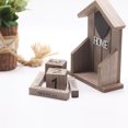 thumbnail image 5 of Cheers.US 1 Set Vintage Wood Perpetual Calendar In The Shape of Small House, 5 of 7