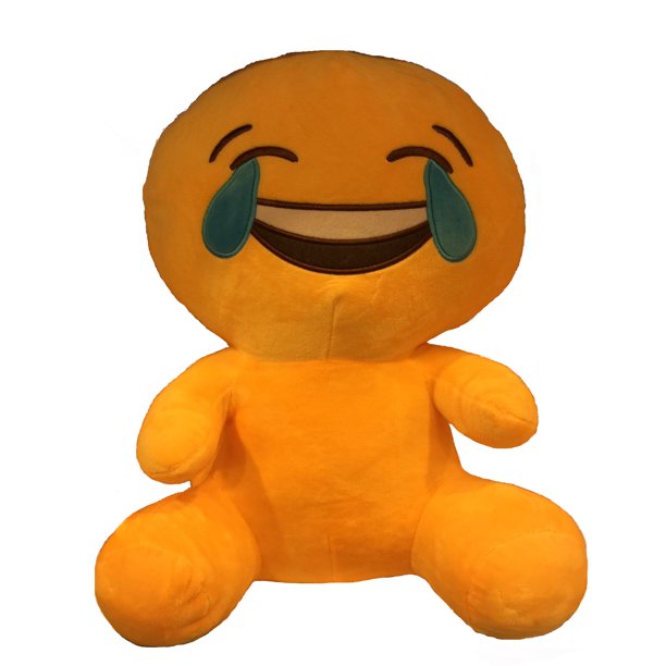 Laughing Tears Emoji 14 inch Plush Toy