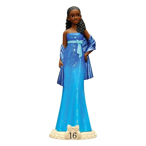Birthday Girls, an African American Collectible Figurine Series, Age 16, 8"H