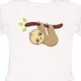 thumbnail image 4 of Inktastic Cute Sloth, Little Sloth, Baby Sloth, Lazy Sloth Boys or Girls Long Sleeve Baby Bodysuit, 4 of 5