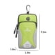 thumbnail image 2 of Brazalete para teléfono, pequeña bolsa cruzada, se adapta a todos los teléfonos celulares, para correr caminar, verde, 2 of 7