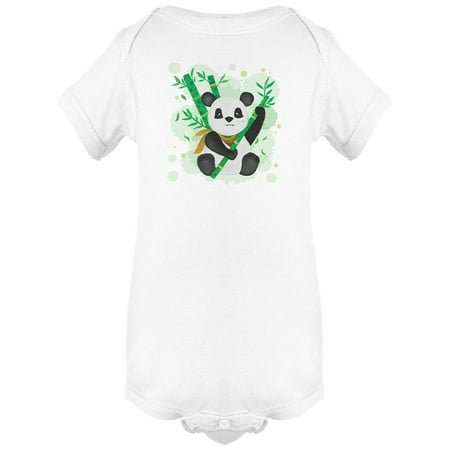 

Watercolor Panda Bodysuit Infant -Image by Shutterstock Newborn