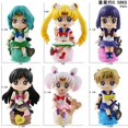thumbnail image 1 of Figuras de acción Arco Iris Latino 6 unids/set Sailor Moon Tsukino Usagi 9-10 cm PVC, 1 of 4
