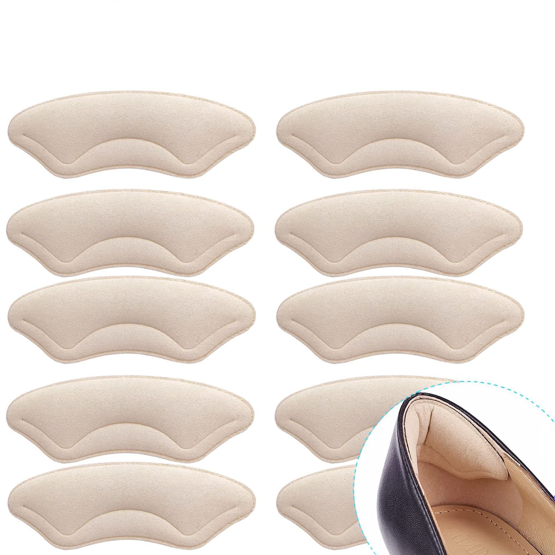 Heel Grips, VONTER High Heel Cushion Silicone Shoe Pads for Too Big Shoes  Anti-Slip Heel Grips Inserts Liners Foot Insoles for Women, Back of Heel  Protector - 5 Pairs - Walmart.com