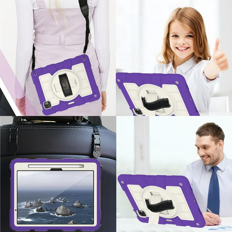 BRAECN Heavy Duty Case For IPad Pro 11" M5/M4 - With Kickstand, Screen Protector & Strap 3 thumbnail image