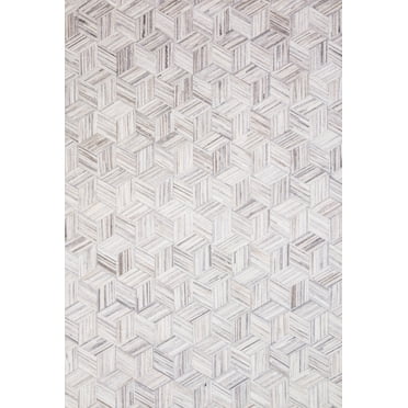 Loloi II Maddox MAD-07 Lt Grey / Ivory 3'-6"x5'-6" Area Rug