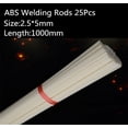 thumbnail image 2 of Phyun 25Pcs 1M Car ABS Plastic Bumper Fairing Solder Repair Welder Gun Welding Rods, 2 of 5