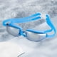 thumbnail image 4 of Gafas para miopía con montura grande, diseño galvanizado, sellado plano, antifugas, visión de alta definición, equipo de natación para adultos, montura resistente, lentes transparentes,, 4 of 8