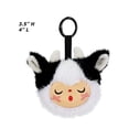 thumbnail image 5 of Scary Beary Moonbeamy Collectible Plush Keychain Pouch – Cute Cow Bag Charm, Mini Zipper Pouch for Earbuds & Small Accessories, Kawaii Plush Backpack Clip, Vinyl Face Character, 3.5 Inches, 5 of 11