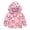 a-Pink409, variant on FINALGANG Girls Kids Butterfly Print Hooded Jacket Lightweight Outerwear Full Zip Closure Long Sleeve Coat For Daily Outdoor Wear Pink 4-5 Years