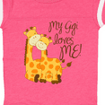 thumbnail image 4 of Inktastic My Gigi Loves Me Boys or Girls Baby Bodysuit, 4 of 5