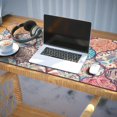 thumbnail image 3 of Long Mouse Pads for Desk,Multicolor Ethnic Geometric Pattern Desk Mats on Top Of Desks, Desk Mouse Pad Extra Large with 3mm Non-Slip Base and Stitched Edge for Gaming,Office,Work,Home 35.4"x15.7", 3 of 6