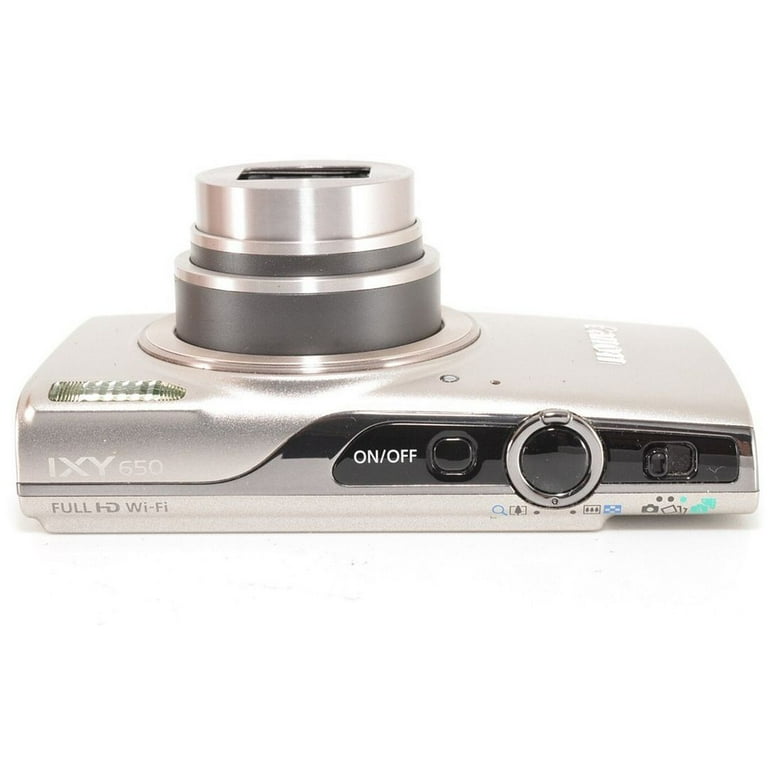 Canon PowerShot IXY 650 (ELPH 360) HS Digital Camera (Black) with