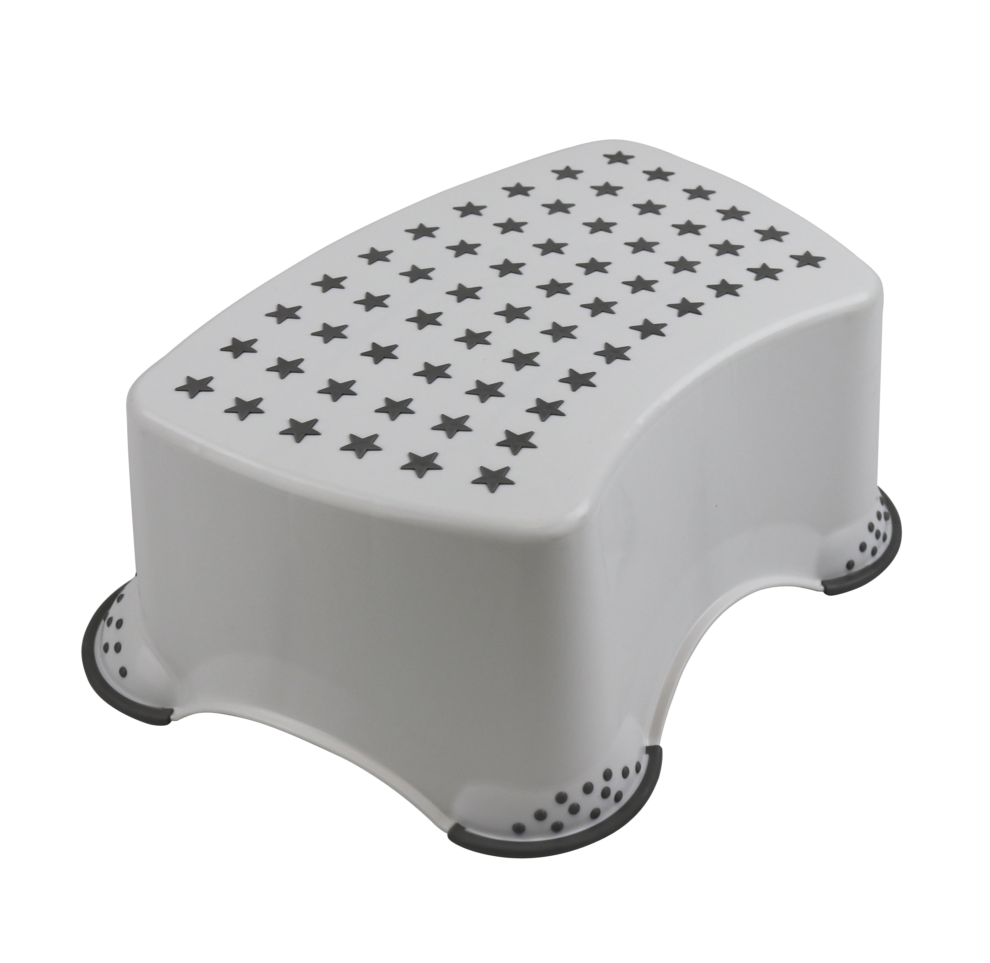 Parent's Choice One-Step Stool, Plastic, Grey (Walmart Exclusive)