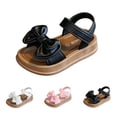 thumbnail image 6 of HIPYLO Girls White Sandals Size 10 Toddler Girl Shoes Big Kids Shoes Toddler Size 6 Shoes Youth Shoes Girls Size Shoes Baby Girl Size 3, Black 8-9 Years, 6 of 6