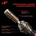 thumbnail image 4 of A-Premium O2 Oxygen Sensor Compatible with Nissan Altima, Sentra, Versa 2007, 1.8L 2.0L 2.5L 3.5L, 4 of 10