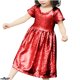 thumbnail image 1 of Odeerbi 3-8 Años Niñas Vestido de Verano de Lentejuelas Brillantes Vestido de Fiesta de Cumpleaños Color Sólido Vestido de Manga Corta Con Cremallera, 1 of 6