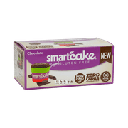 Smart Baking Company Keto Friendly Gluten Free Cake , Low Carb ,Non -GMO ,Healthy Snacks Food, 16 CT, Chocolate Smartcake 8 Pack