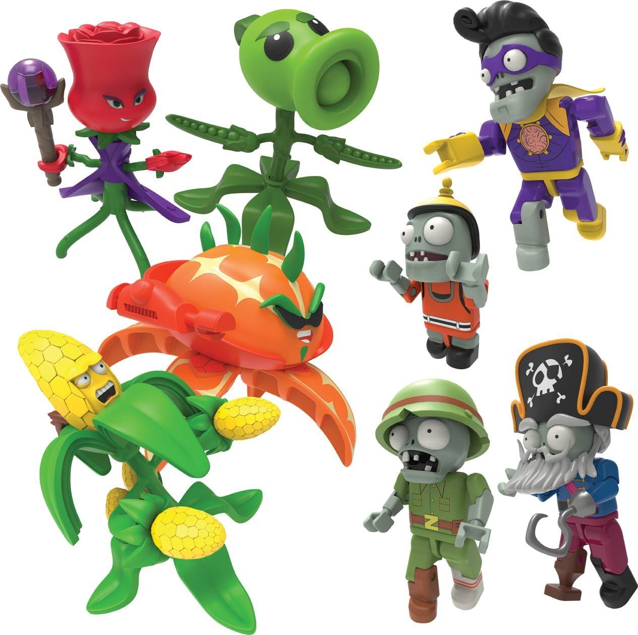 Plants vs. Zombies Garden Warfare 2 Zombies 6 Mini Figures