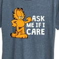 thumbnail image 3 of Garfield - Ask Me If I Care - Women's Short Sleeve Graphic T-Shirt, 3 of 5