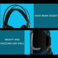 thumbnail image 3 of V10 Computer Gaming Headsets Headphones with Touchable Volumes Control, Skin Friendly Leather, and Breathable Earmuffs, 3 of 12