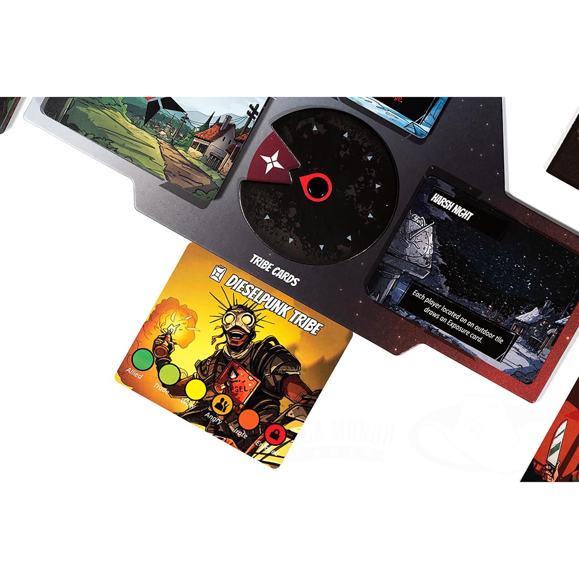 Rock Manor Games: Maximum Apocalypse: Wasted Wilds - Survival Board Game, Modern Fantasy, Co-Op Roguelike Adventure Campaigns, Ages 14+, 1-6 Players