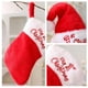 thumbnail image 5 of Adornos de Papá Noel de Peluche, Calcetines Navideños, Bolsas de Regalo, Decoración para El Árbol de Navidad | Material: Poliéster Rojo | Set de Adorno Navideño para El Árbol y Bolsa de Regalo | 80 G, 5 of 7