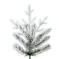 thumbnail image 2 of Vickerman 9' x 68" Flocked Hudson Fraser Fir Artificial Christmas Tree, Unlit, 2 of 5