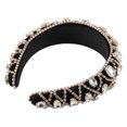 thumbnail image 7 of Unique Bargains Faux Crystal Padded Headband Gold Tone, 7 of 7
