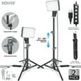 thumbnail image 3 of Bower 2-Pack LED Kit: RGB, White & Special Effects for Brilliant Content Creation, 3 of 7