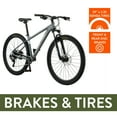 thumbnail image 4 of Ozark Trail 29" M.2 Ridge Mountain Bike, Medium Frame, Fits Riders 5'7" - 5'11", Gray, Adult, Unisex, 4 of 12