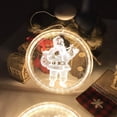 thumbnail image 7 of Morttic Christmas Hanging Lights ,Santa Panel LED Fairy Light Battery Powered, Wall Window Ornaments for Home, Living Room, Restaurant, Showcase Decoration (Santa), 7 of 7