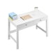thumbnail image 1 of VEVOR Escritorio para Niños de 1000 x 480 x 751 mm, Mesa de Estudio Moderna y Sencilla con Cajón Mesa Rectangular para Niños para Dibujar, Leer y Escribir en el Hogar y Dormitorio, Blanco, 1 of 9