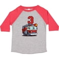thumbnail image 3 of Inktastic 3rd Birthday Fire Truck Boys or Girls Toddler T-Shirt, 3 of 5
