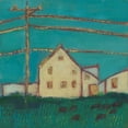 thumbnail image 3 of Jachimiec, Sue 15x15 Black Modern Framed Museum Art Print Titled - Fon Barn I, 3 of 5