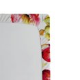 thumbnail image 3 of Ambesonne Flowers Fitted Sheet, Watercolor Look Art Poppy, King Size, Dark Pink and Mustard, 3 of 5