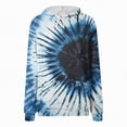 thumbnail image 4 of Godom Women's Hoodies Long Sleeve Sweatshirts Drawstring Pullover Tops with Pocket Casual Tiedye Gradient Print Hooded, 4 of 6