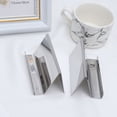 thumbnail image 2 of MasteelfCA 2pcs Stainless Steel Clips Multifunction Business Holder Practical Note Clamp Memo Clip (Silver), 2 of 8