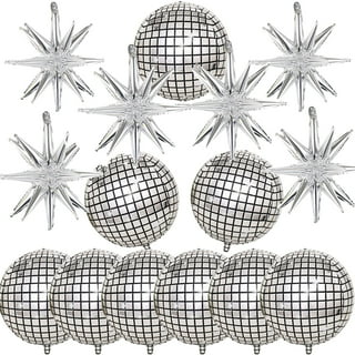  16 pcs Disco Ball Straws for Bachelorette Party Decorations,  Mini Disco Balls Straw 70s Party Favors Supplies, Silver Mirror Bride Straws  for Wedding, Plastic Silly Crazy Straws : Home & Kitchen
