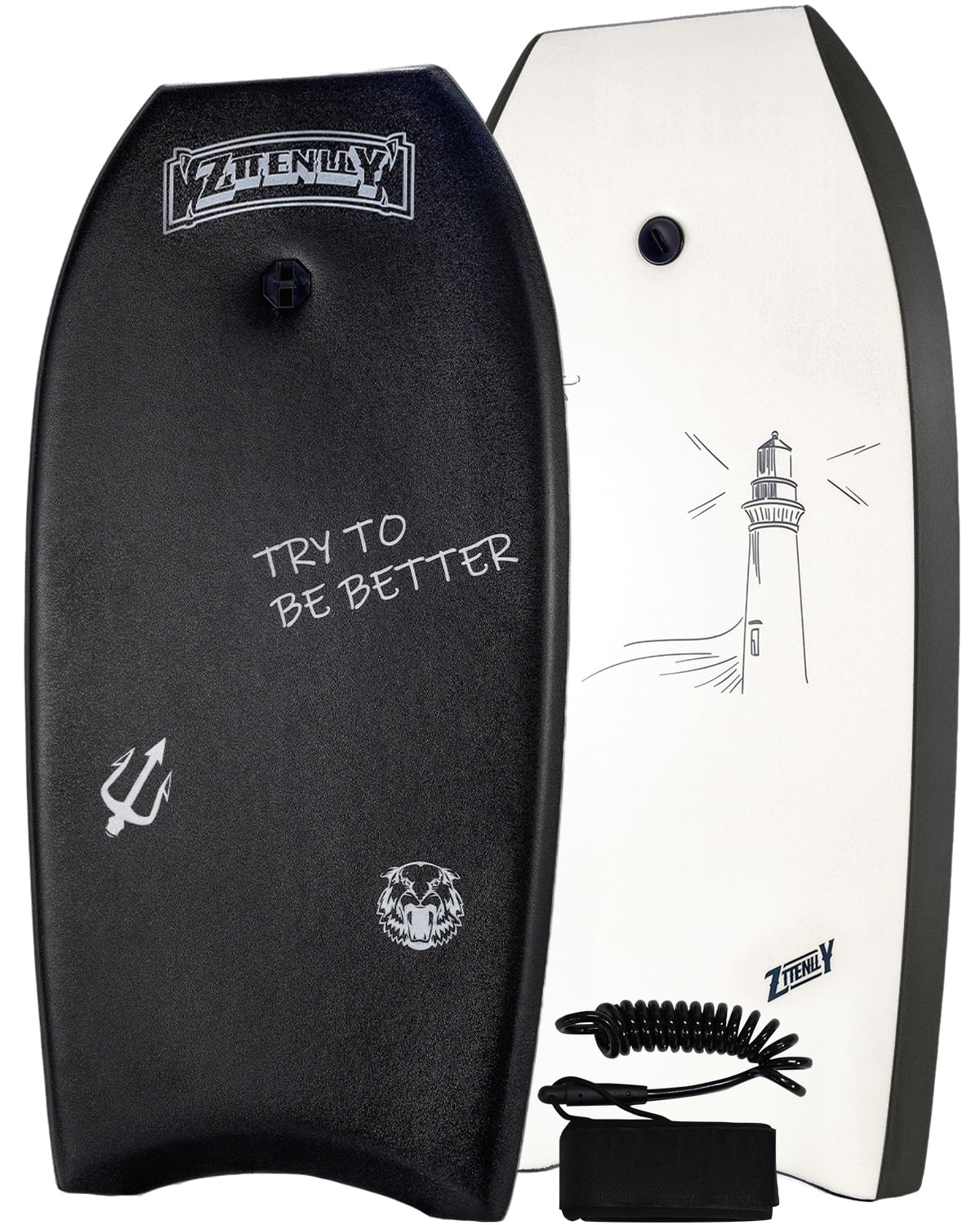 ZTTENLLY Body Board for Kids & Adults Super Easy to Get Started, All