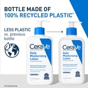 CeraVe Daily Moisturizing Lotion 12 oz, Gentle Hydrating Shampoo & Conditioner (2 x 1oz)