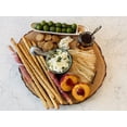 thumbnail image 2 of Zassenhaus Round Wooden Cutting Board and Serving Platter 18-Inch Brown, 2 of 5