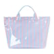 thumbnail image 2 of Bolso deportivo, bolso de compras, bolso de hombro para ir de compras, gimnasio, estudiar, hacer recados. Rosa azulado, 2 of 9