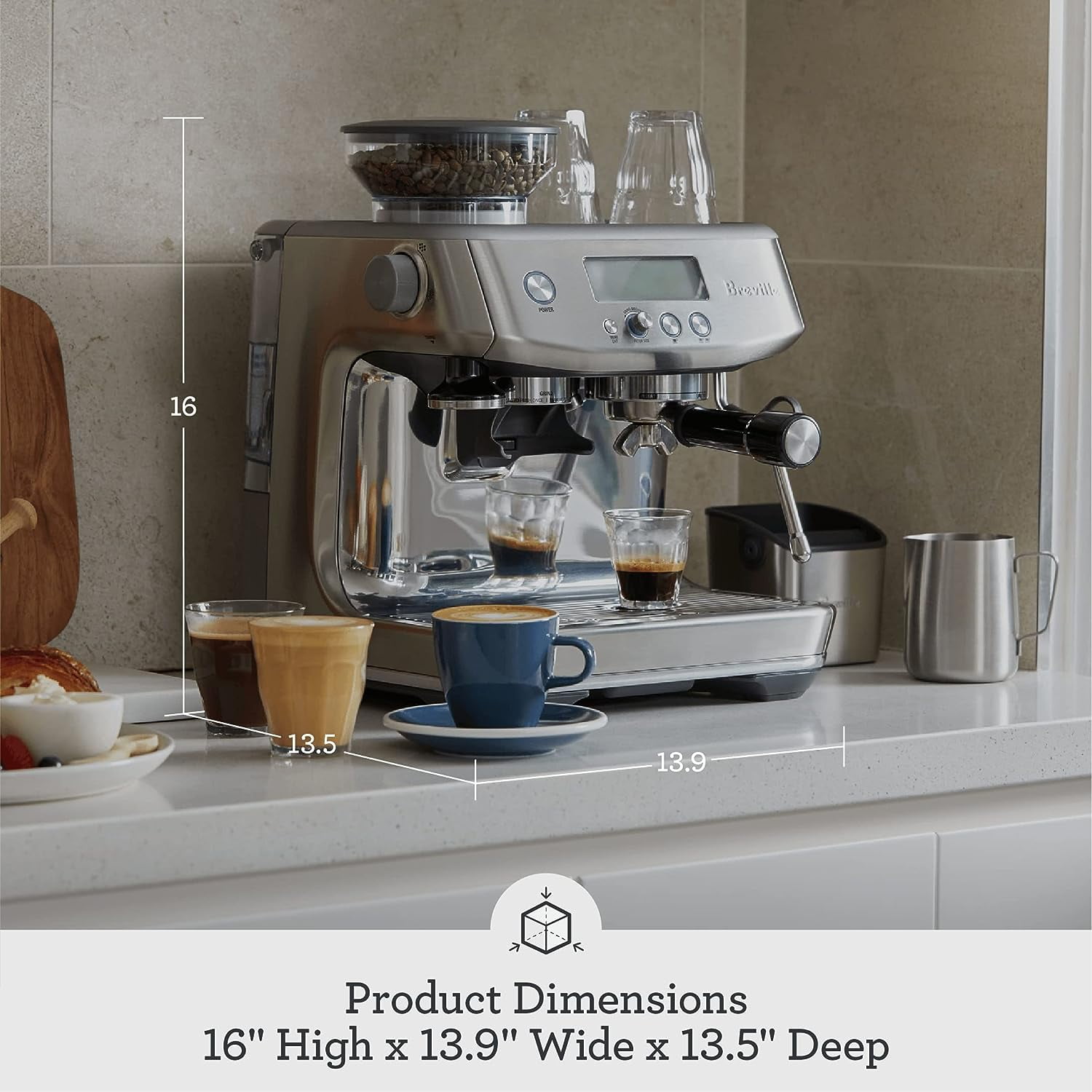 Breville the Barista Pro Espresso Machine