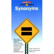 A Pocket Guide to Synonyms (Barron's Pocket Guides), Used [Paperback]