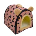 thumbnail image 2 of Winter Warm Dwarf Hamster Bed - Cute Small Pet House Warm Hanging Cage Cave Bed Small Animal Cage Accessories For Small Guinea Pig Rat Sugar Glider 2 of 13