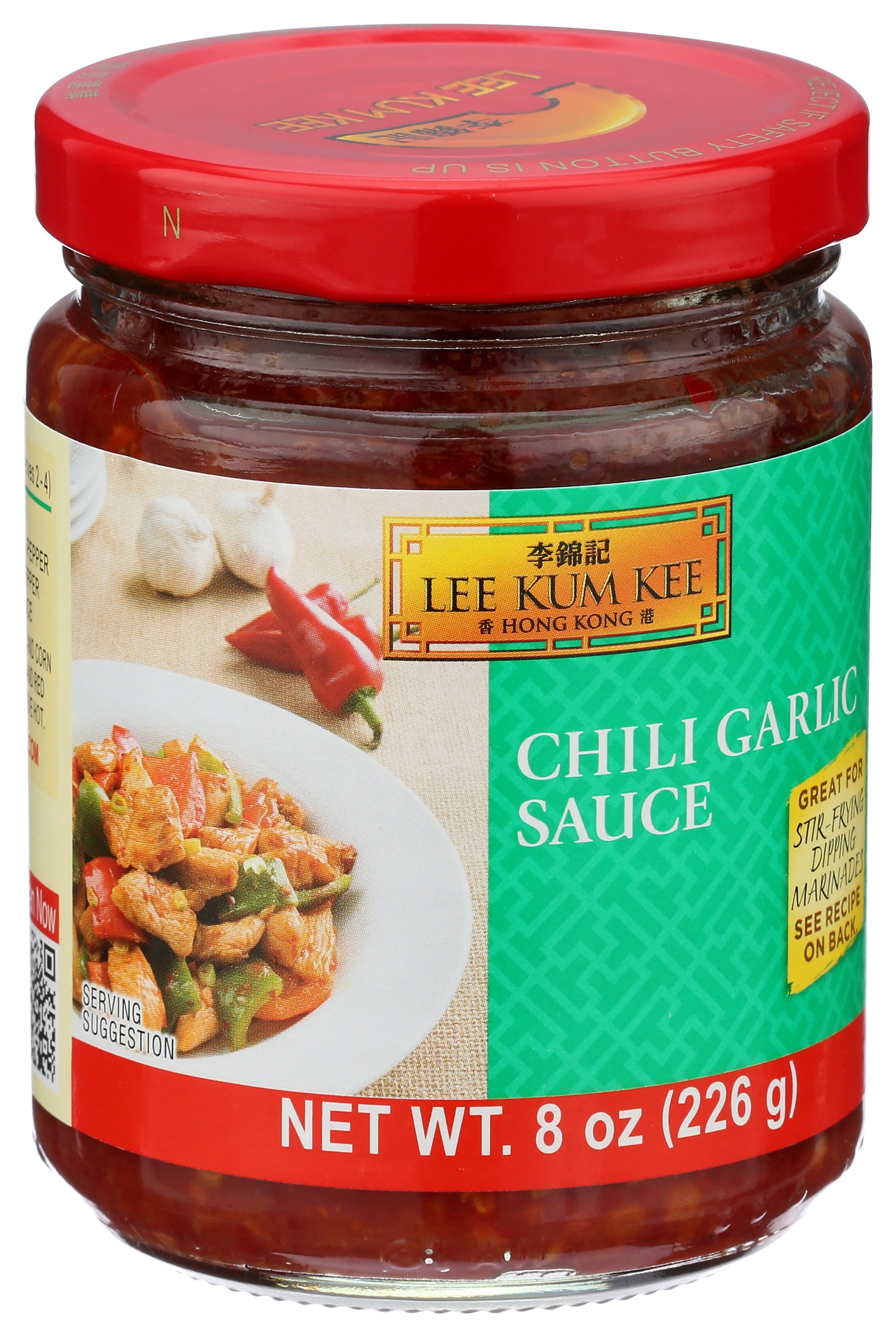 Pack of 6, Lee Kum Kee Chili Garlic Sauce, 8 oz