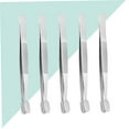 thumbnail image 3 of Mobutofu 5Pcs Silver Eyelashes Clips Stainless Steel Curl Eyelashes Makeup Tool Ergonomic Handle Design For Women, 3 of 8