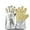 A, variant on Dvkptbk Fire Cover Radiation Protection Aluminum Foil High Temperature Heat Long Gloves, Melting Boiler Fire Welding Work Can Resist Temperature Heat Five Finger Gloves Fire Cover