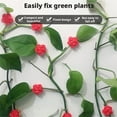 thumbnail image 3 of Plant Climbing Wall Clips, 2025 New Plant Climbing Wall Fixture Clips with Self-Adhesive Wire Fixing Vine, Plant Support Clips for Indoor Home Garden Decor, 3 of 7